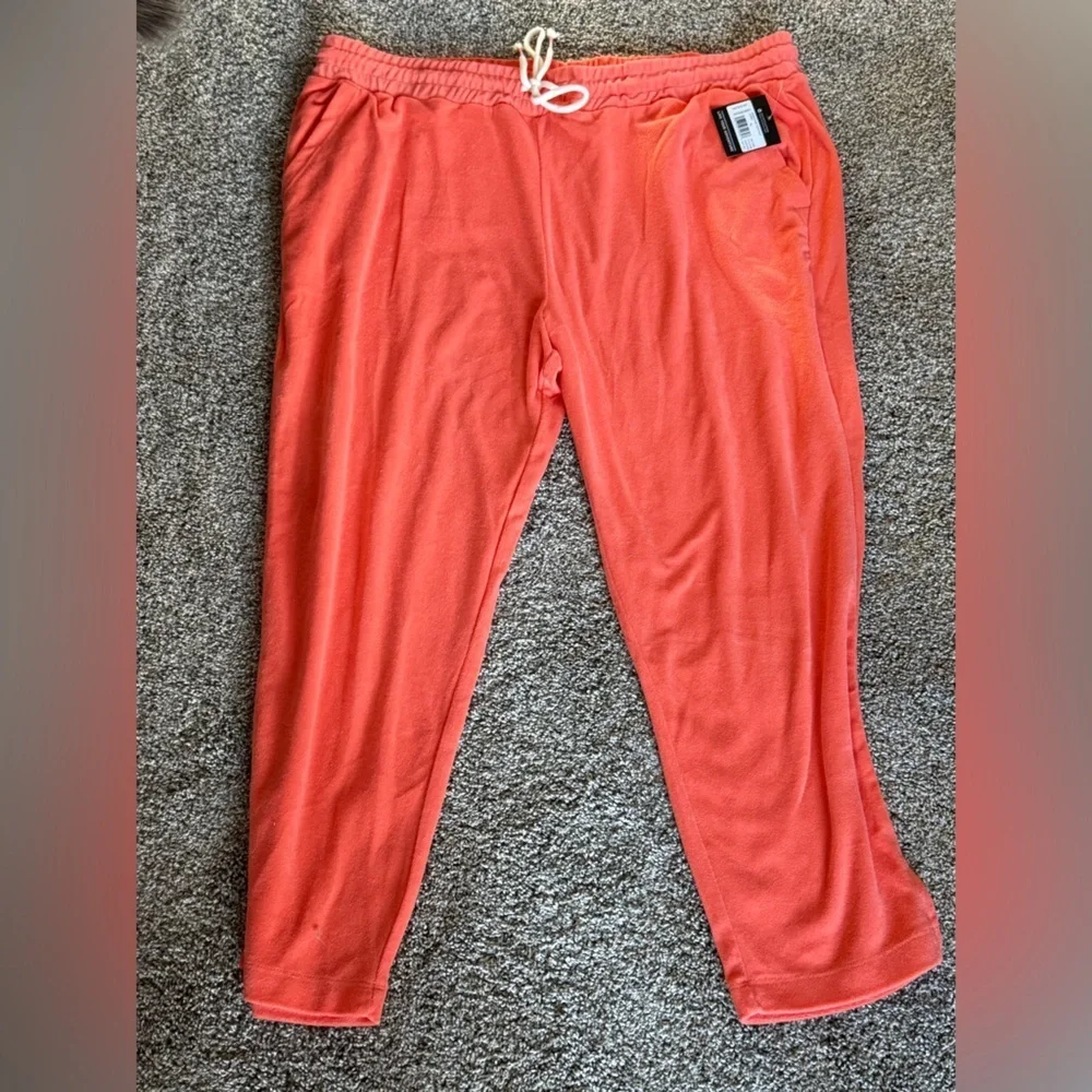 Women’s XL brand new with tags beachside terry pants Eddie Bauer - Picture 3 of 5
